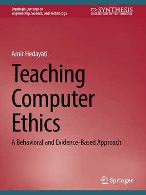 cover image of Teaching Computer Ethics